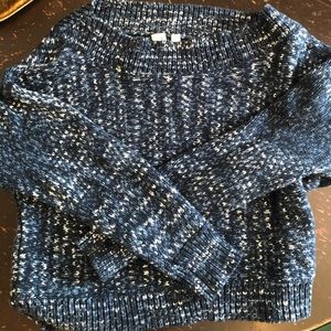 Gap blue knit sweater